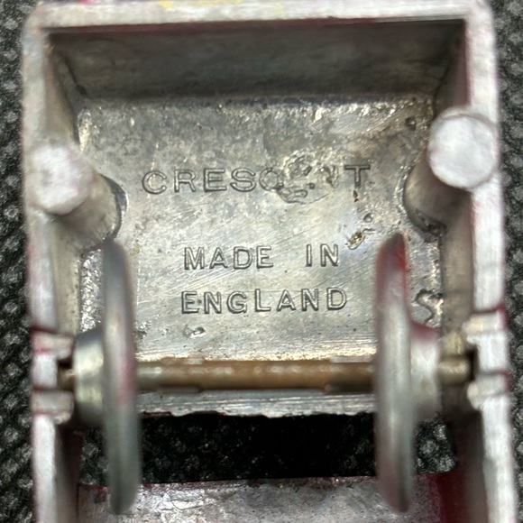 Vintage Crescent Red Train? Lot of 2 Made In England - Picture 10 of 10